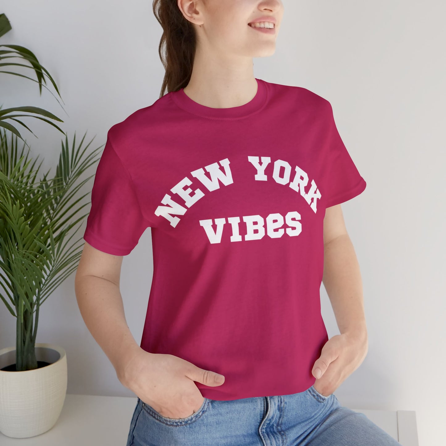 Retro Shirt Vintage Letters New York Vibes T Shirt