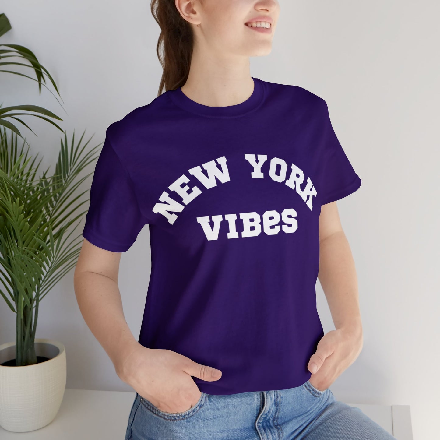 Retro Shirt Vintage Letters New York Vibes T Shirt