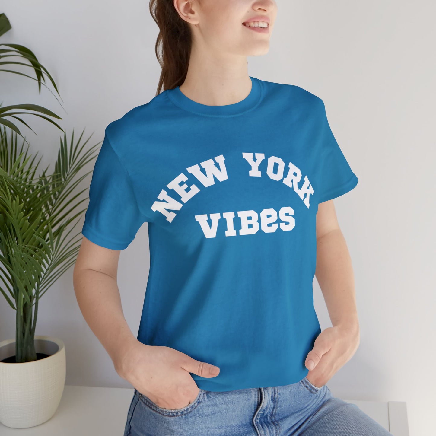 Retro Shirt Vintage Letters New York Vibes T Shirt