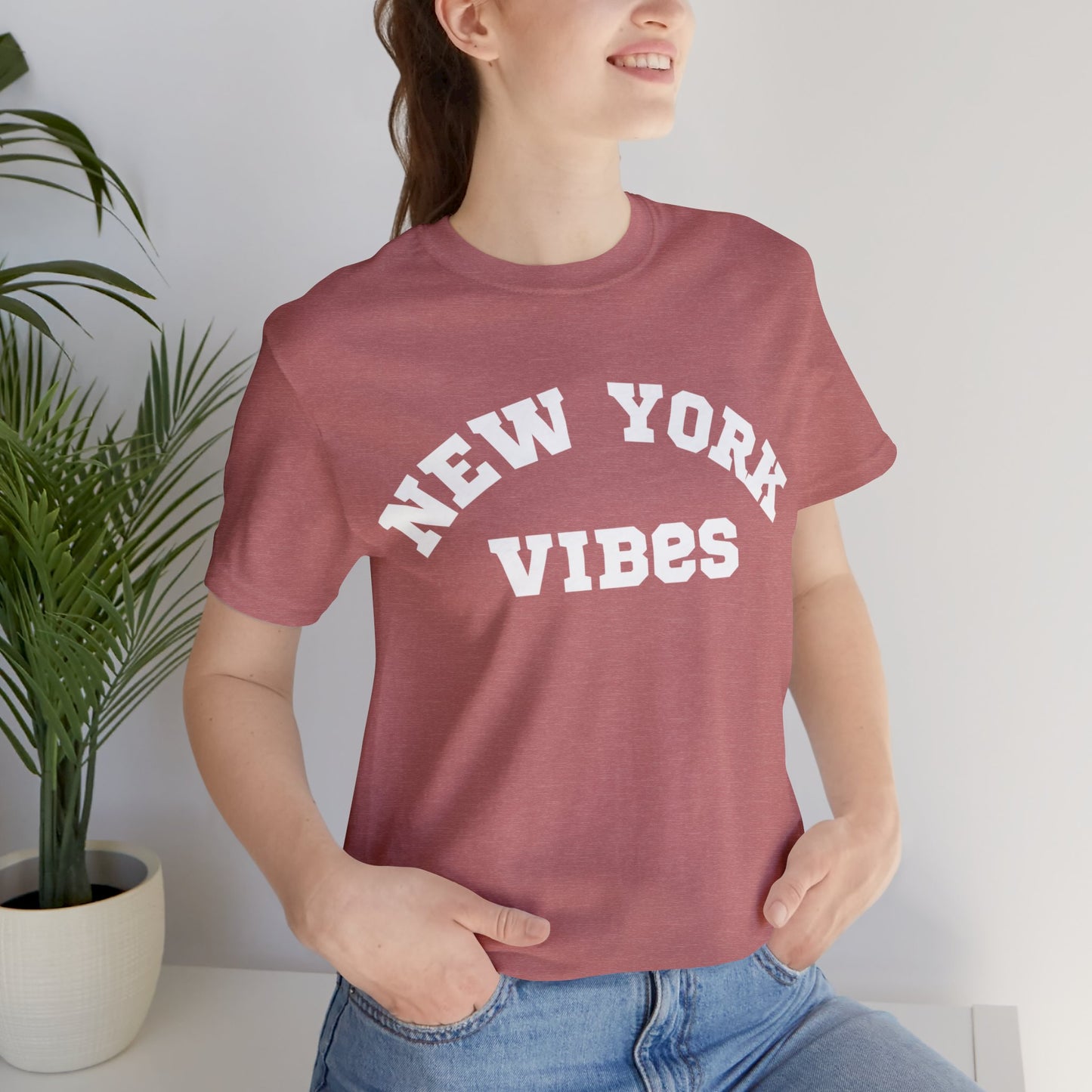 Retro Shirt Vintage Letters New York Vibes T Shirt