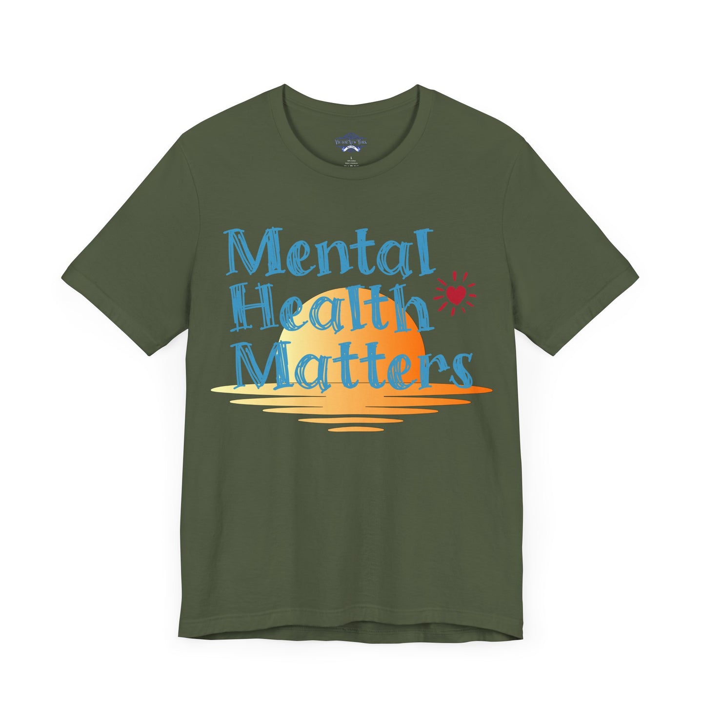 "Mental Health Matters T-Shirt – Inspirational Self-Care & Wellness Tee for Awareness & Support"