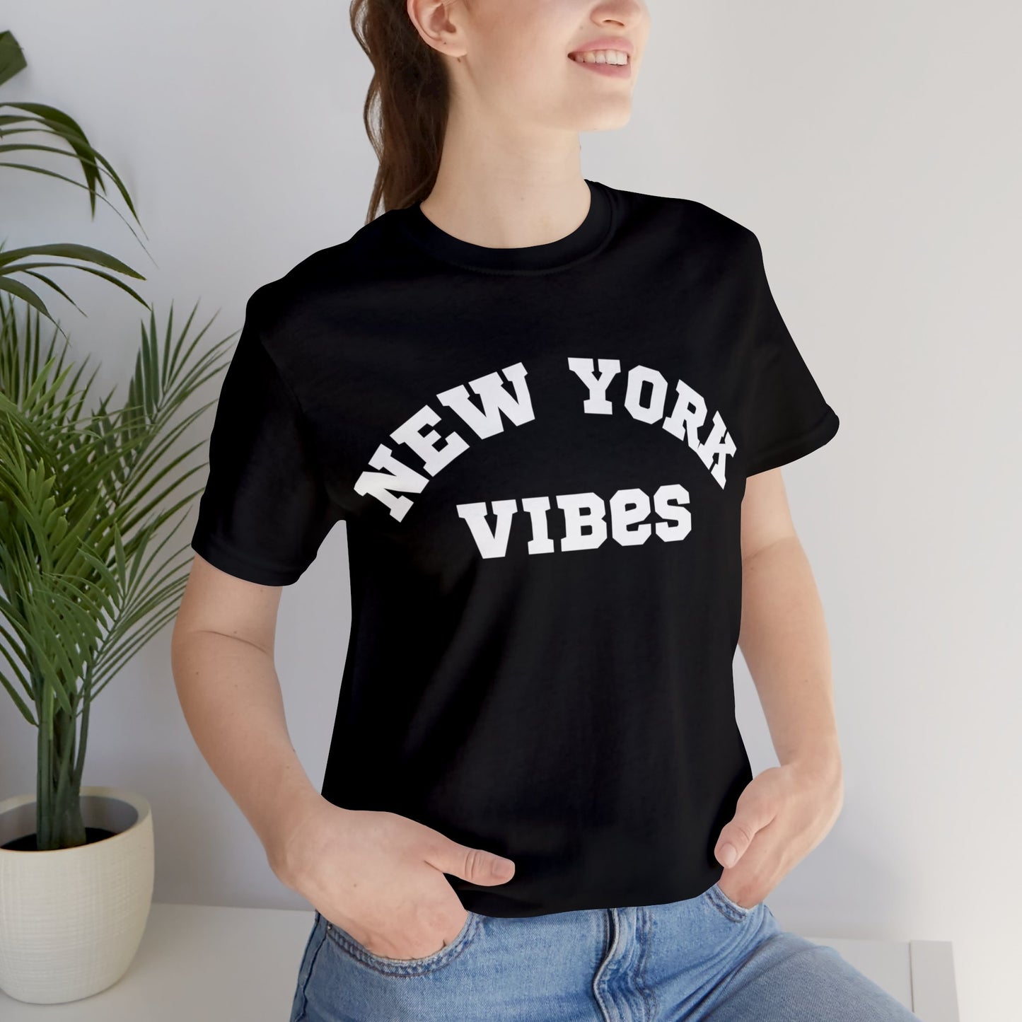 Retro Shirt Vintage Letters New York Vibes T Shirt