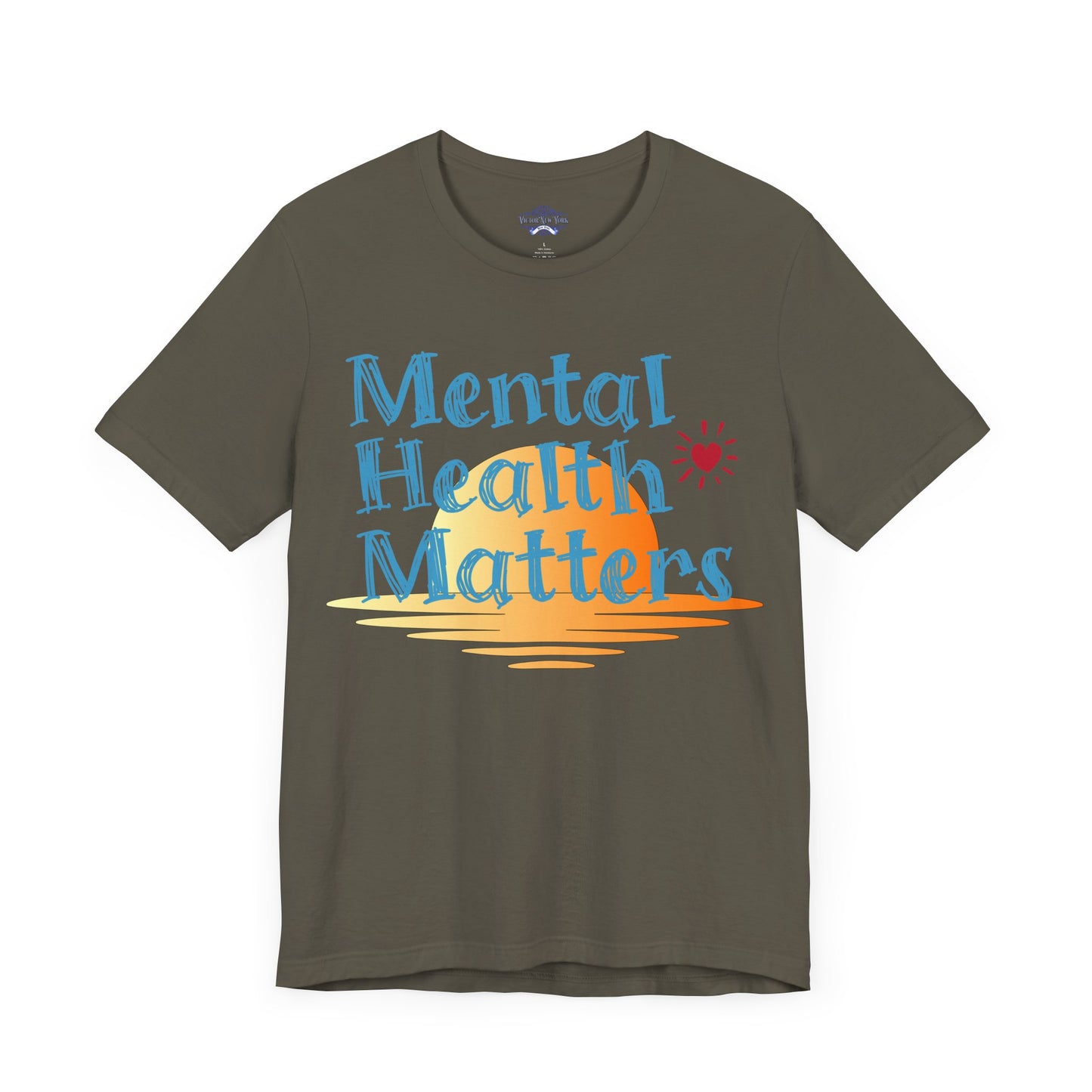 "Mental Health Matters T-Shirt – Inspirational Self-Care & Wellness Tee for Awareness & Support"