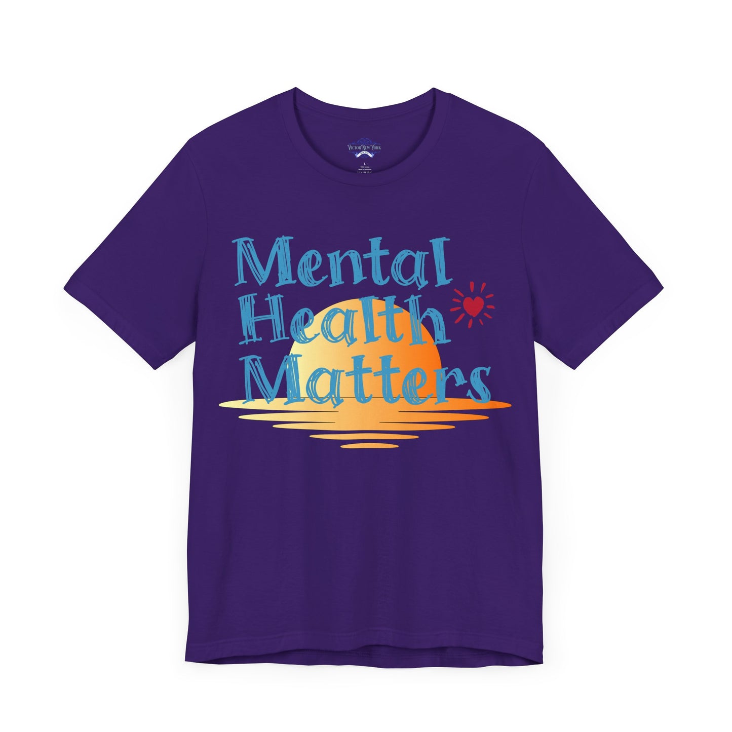 "Mental Health Matters T-Shirt – Inspirational Self-Care & Wellness Tee for Awareness & Support"