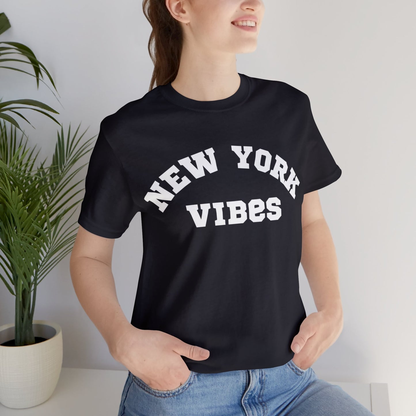Retro Shirt Vintage Letters New York Vibes T Shirt