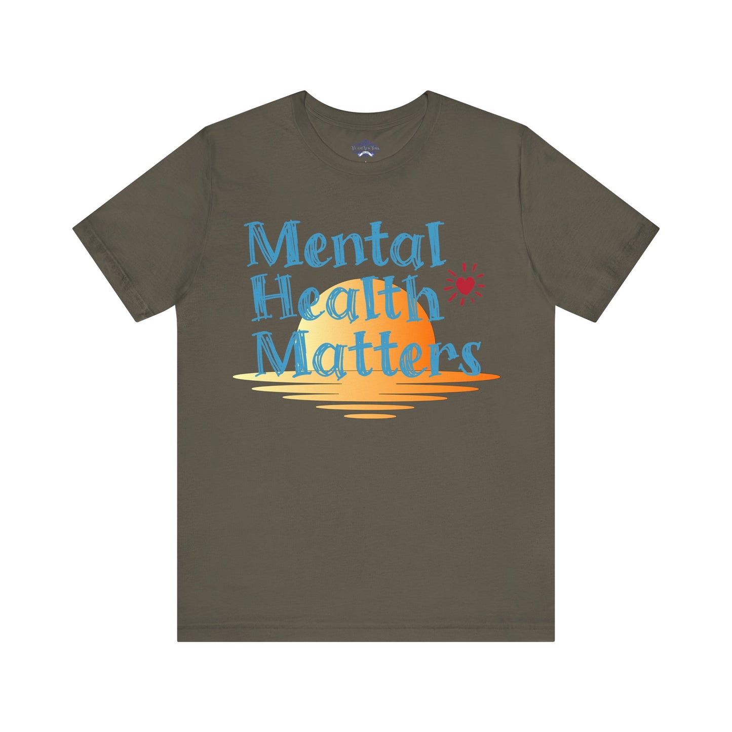 "Mental Health Matters T-Shirt – Inspirational Self-Care & Wellness Tee for Awareness & Support"