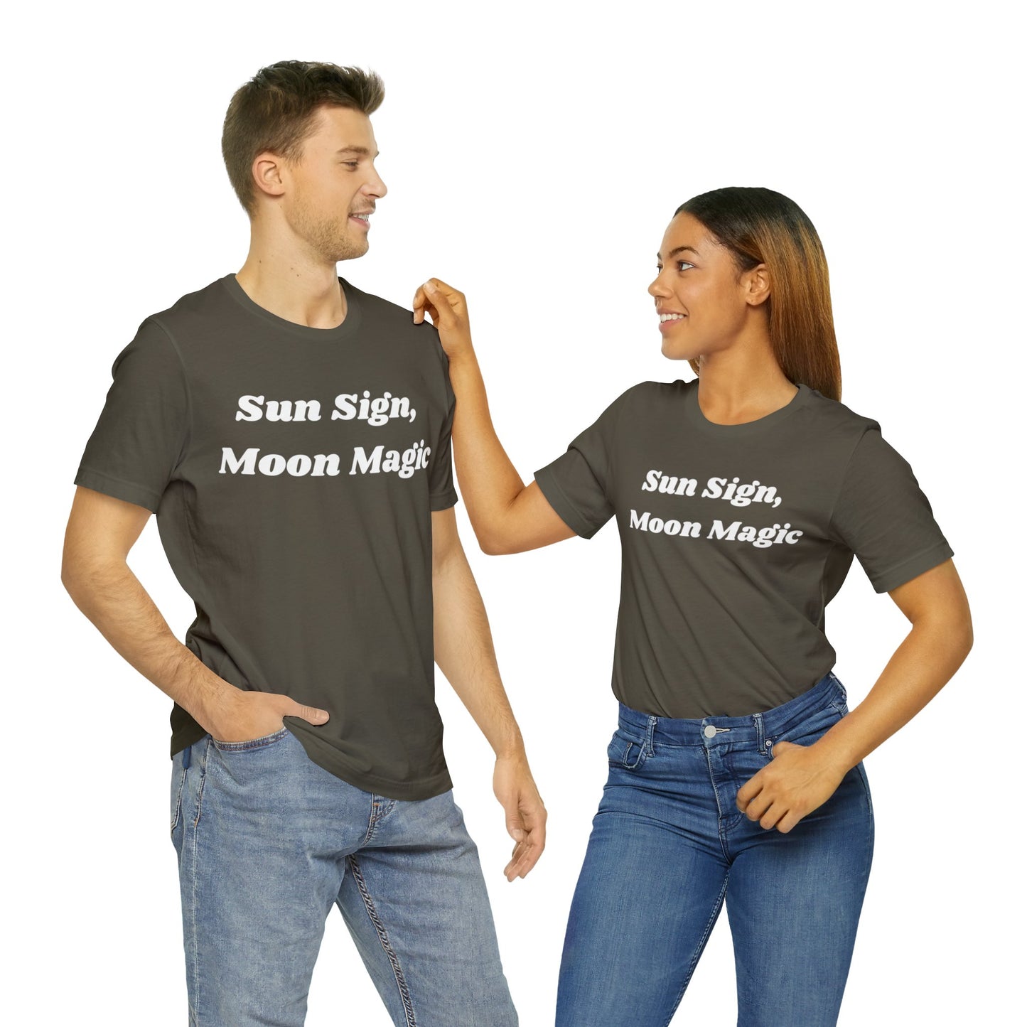 Sun Sign, Moon Magic T Shirt