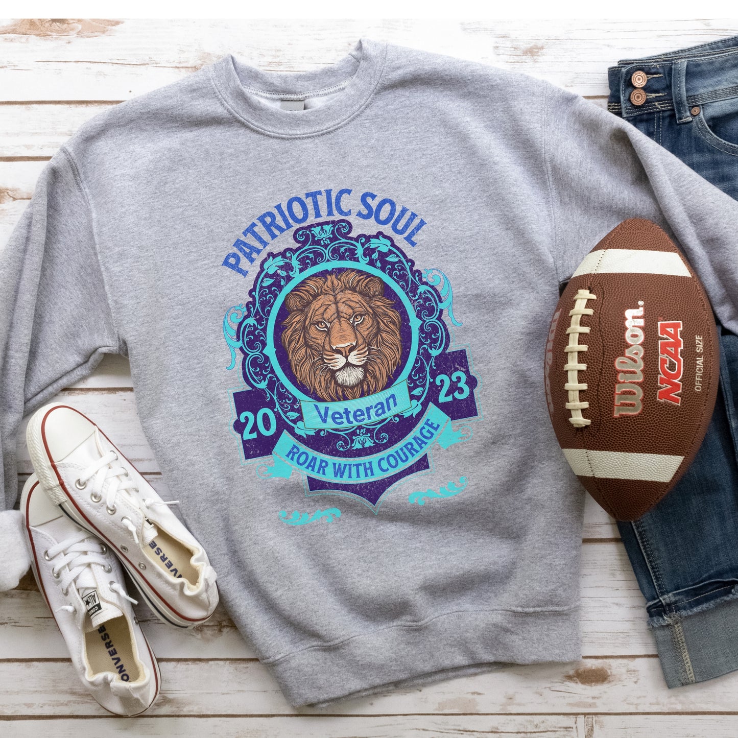 Patriotic Military Veteran Sweatshirt