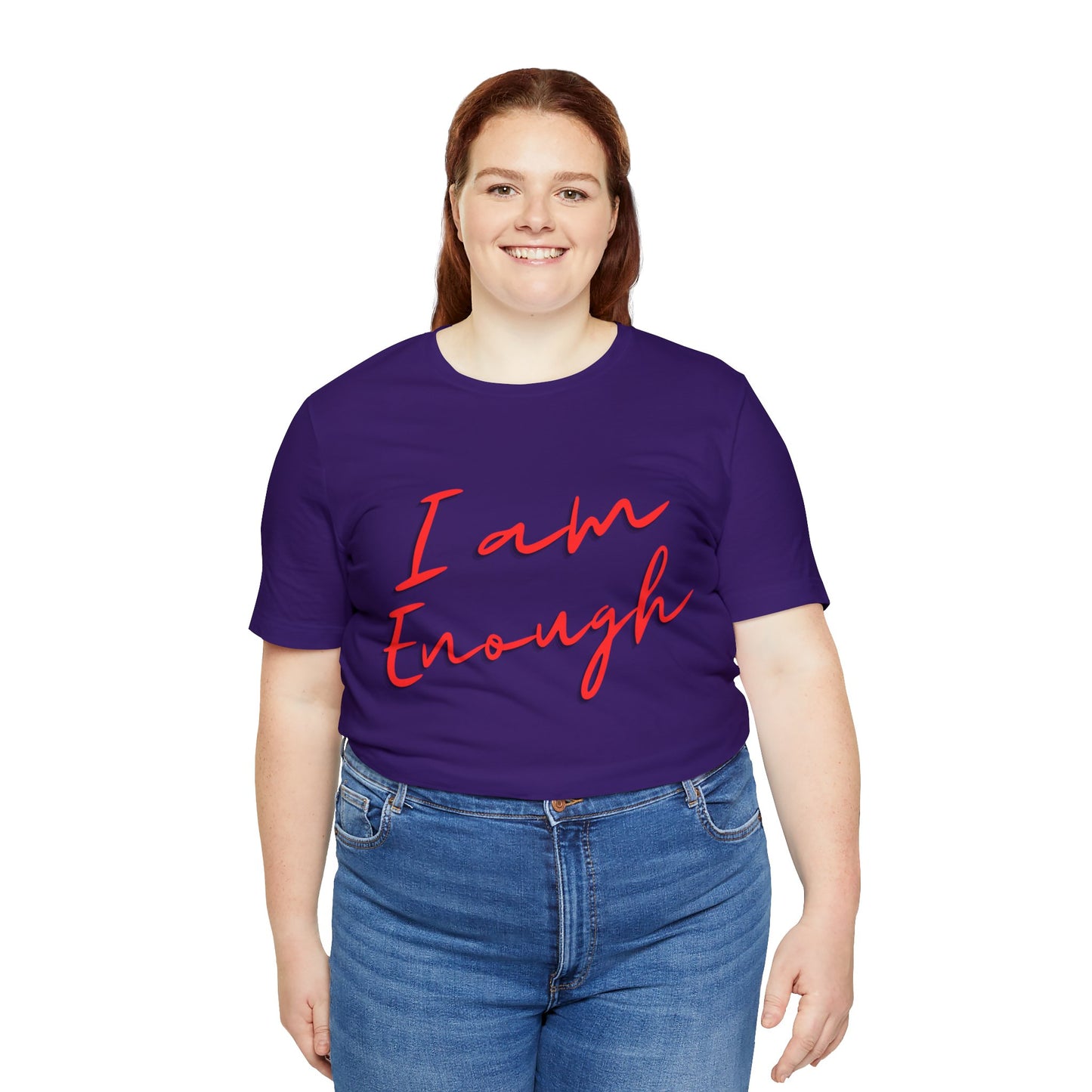 I Am Enough T Shirt, Comfy Minimalist T-shirt