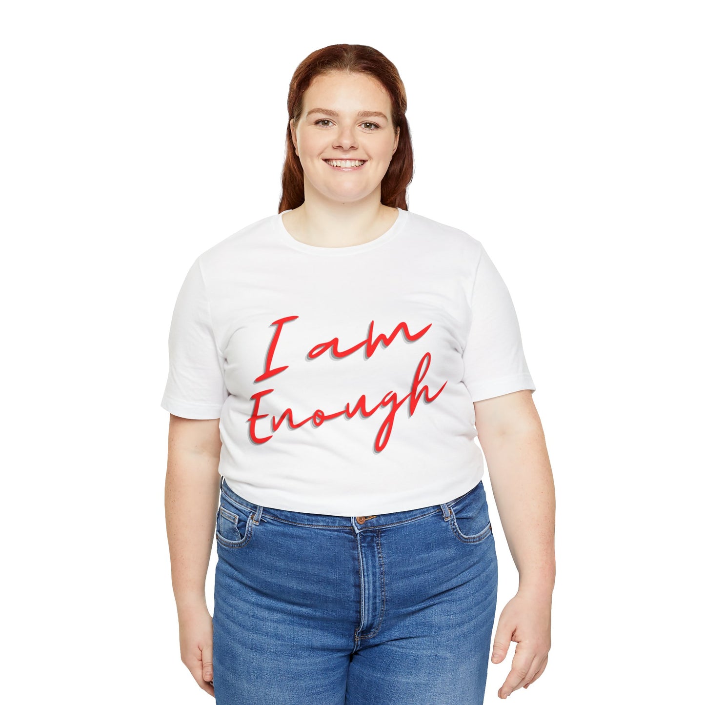 I Am Enough T Shirt, Comfy Minimalist T-shirt