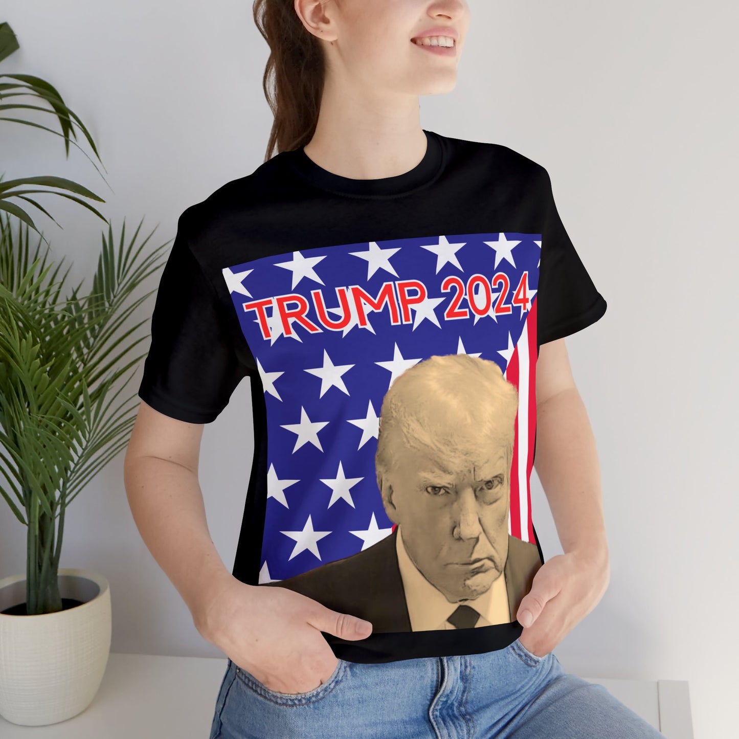 President Trump 2024 Mugshot T shirt