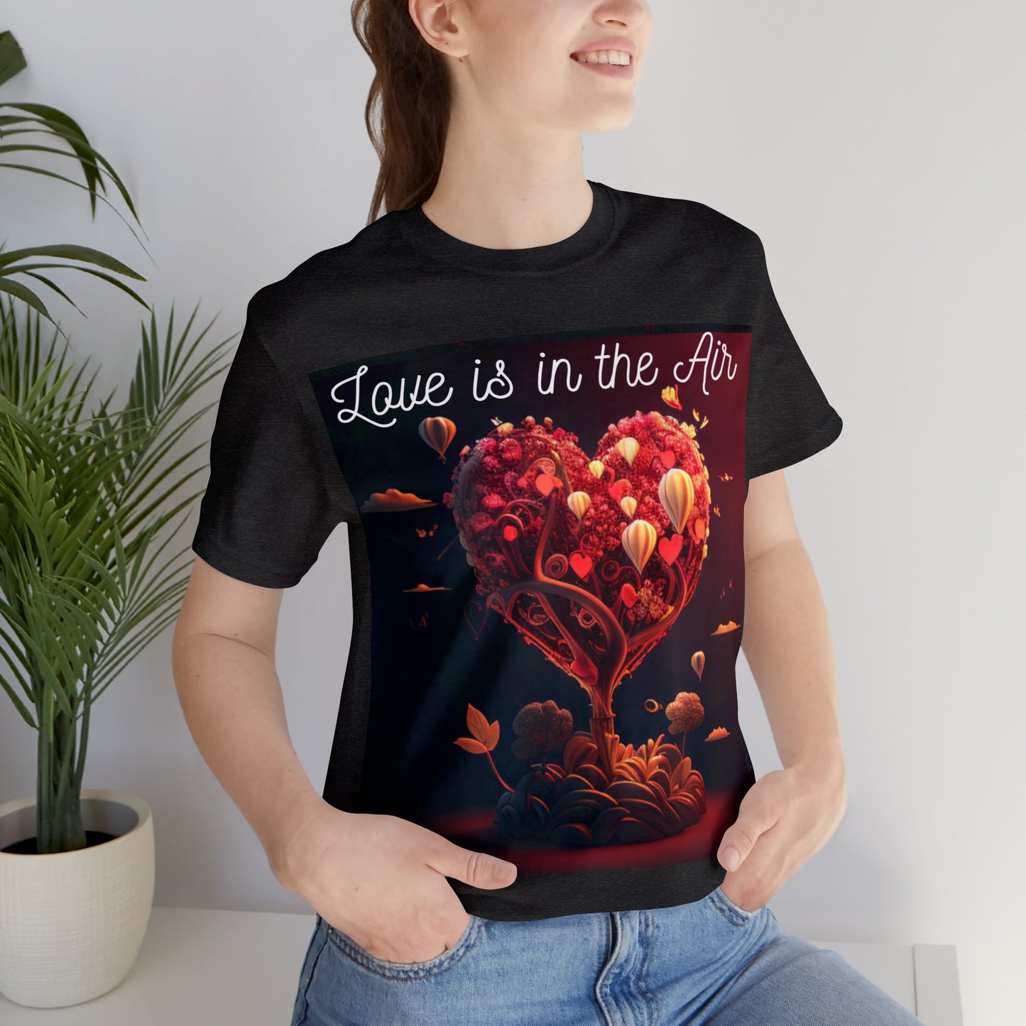 Love Is In The Air Hearts T Shirt