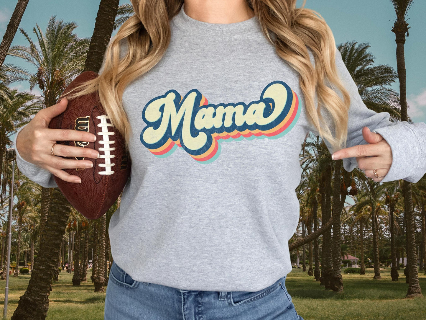 Retro Mama Sweatshirt