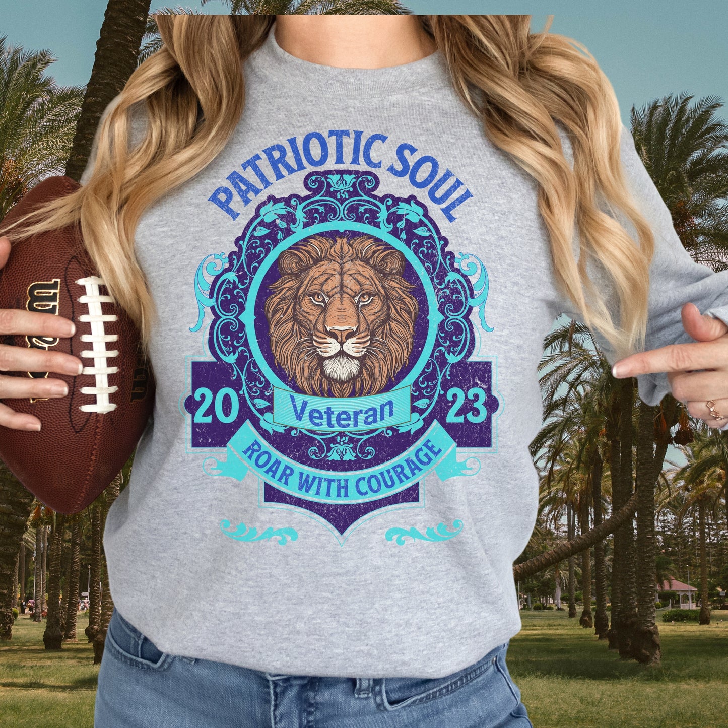 Patriotic Military Veteran Sweatshirt