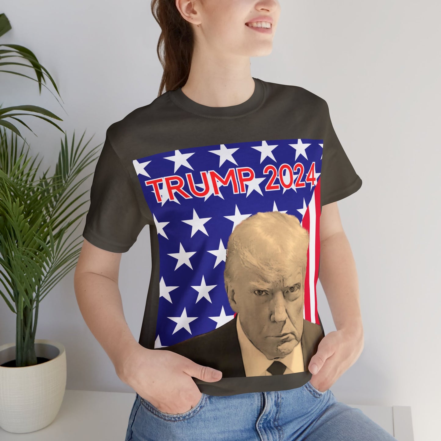 President Trump 2024 Mugshot T shirt