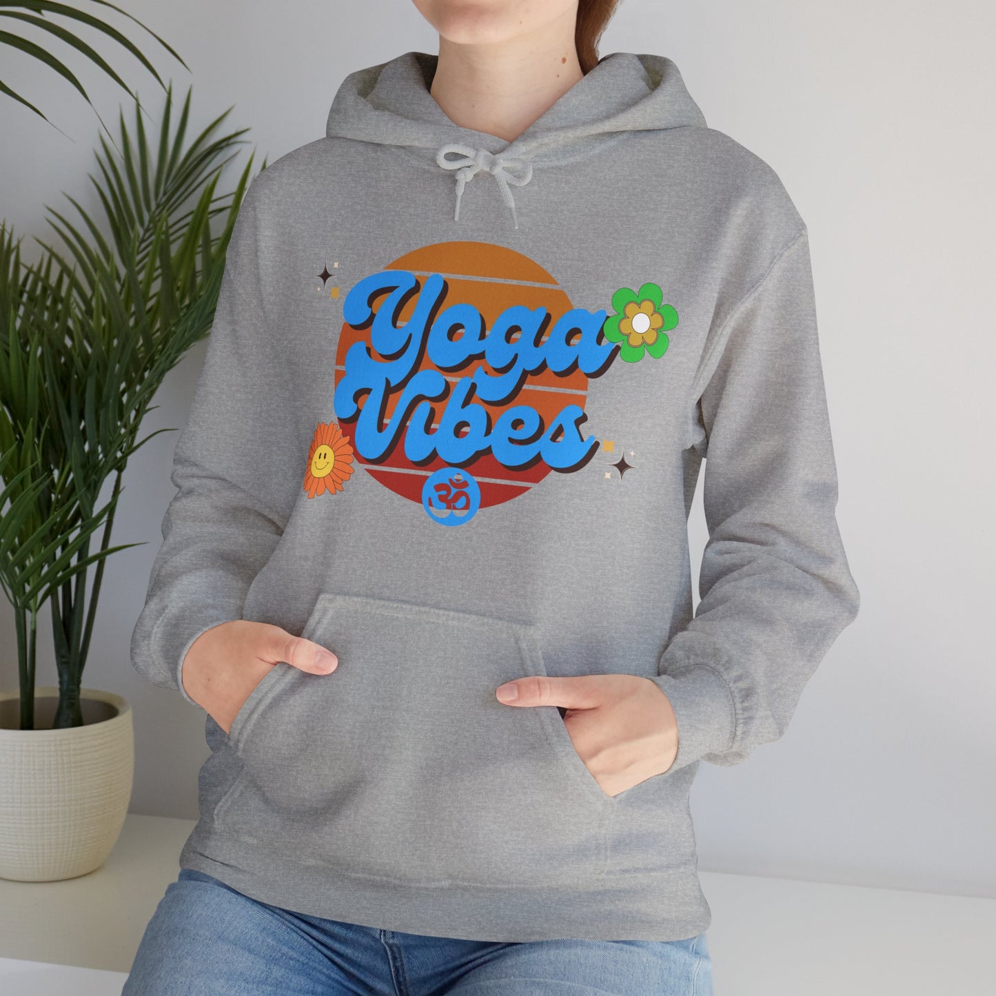 Yoga Vibes Hooded Sweatshirt