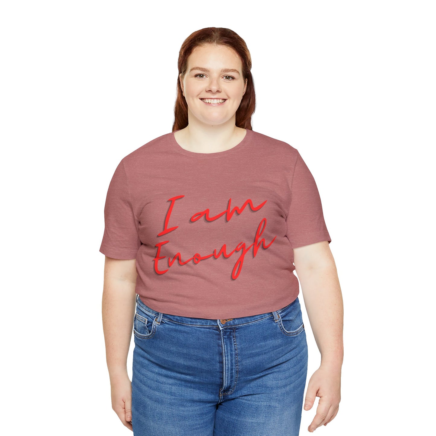 I Am Enough T Shirt, Comfy Minimalist T-shirt