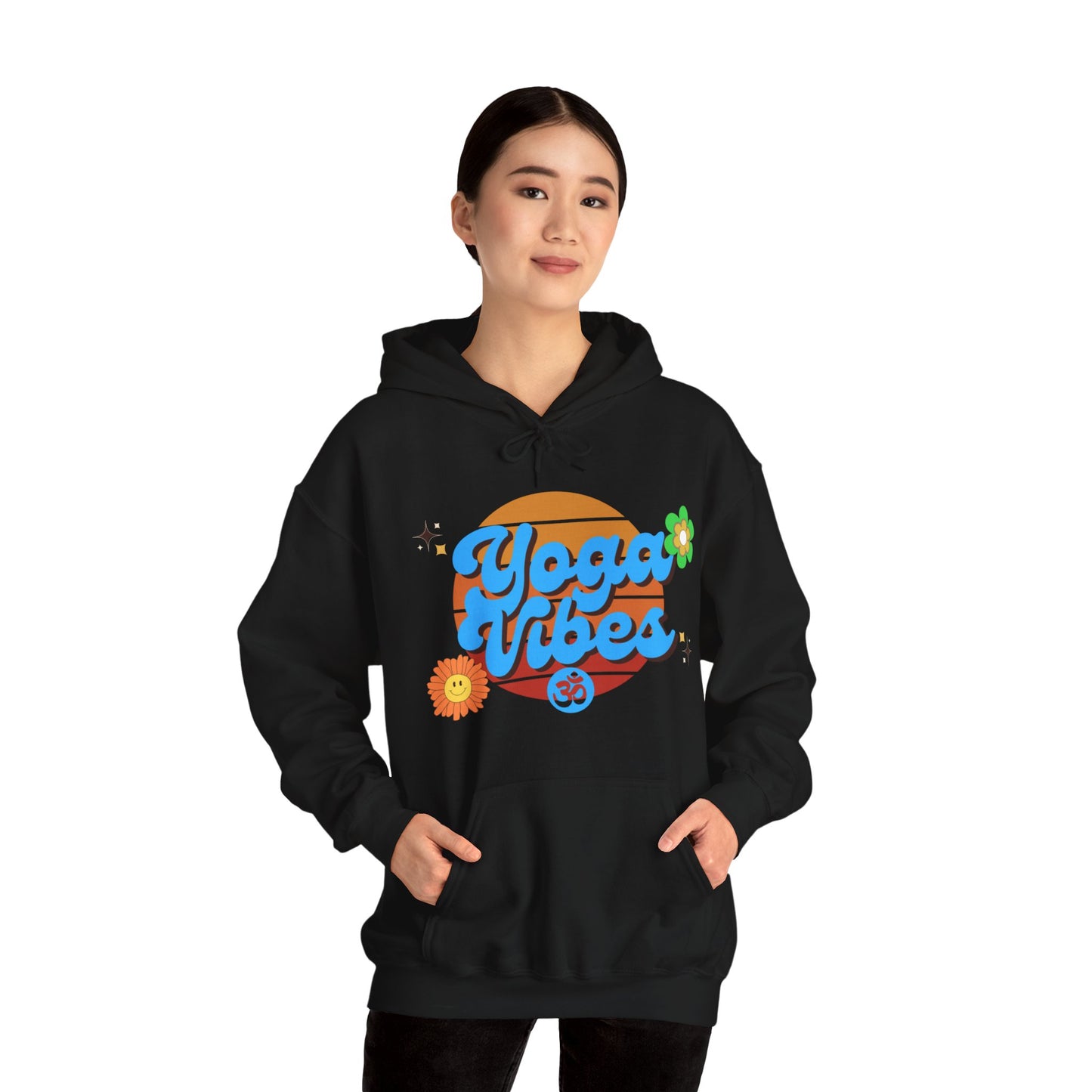 Yoga Vibes Hooded Sweatshirt