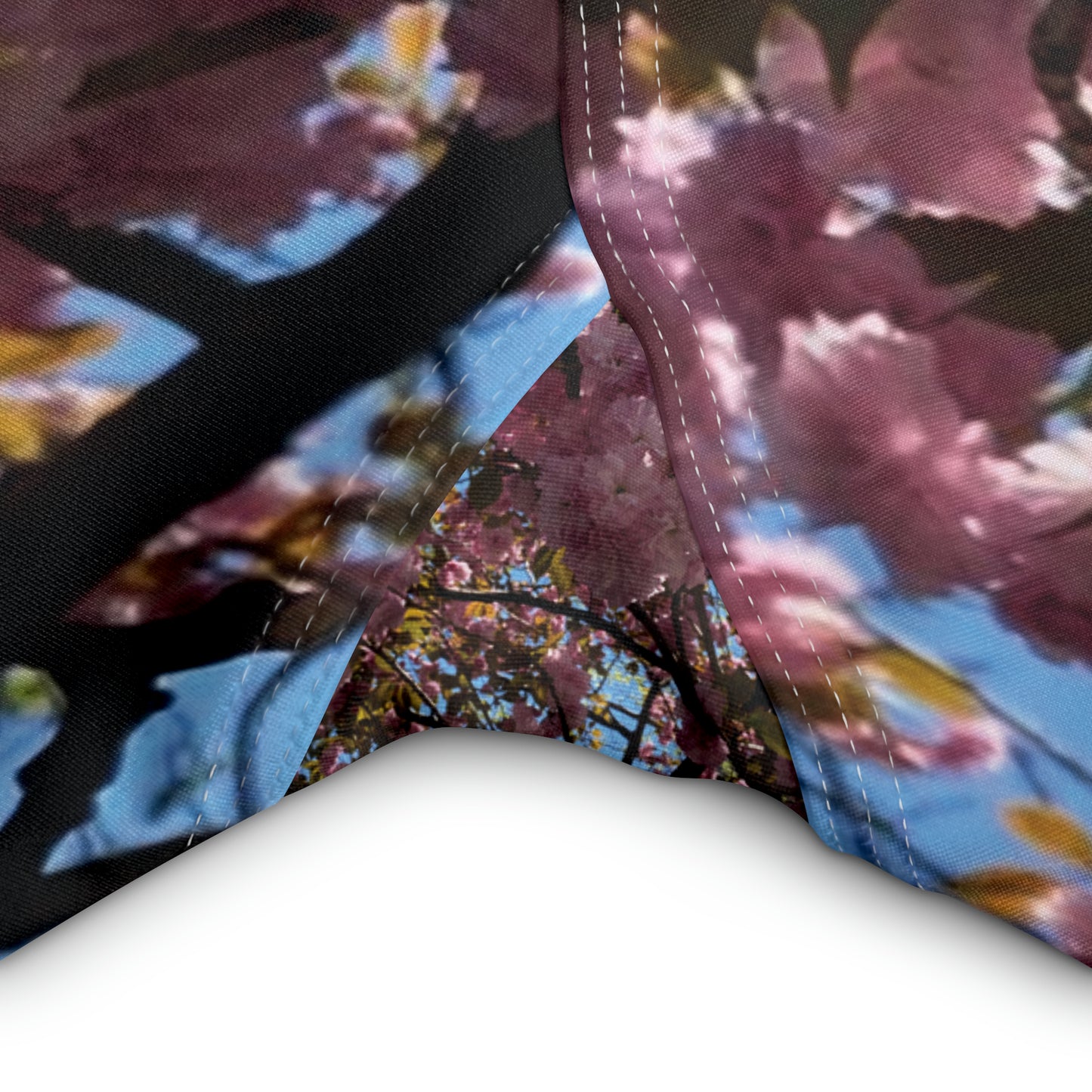 Cherry Blossom Yoga Capri Leggings, Yoga Pants