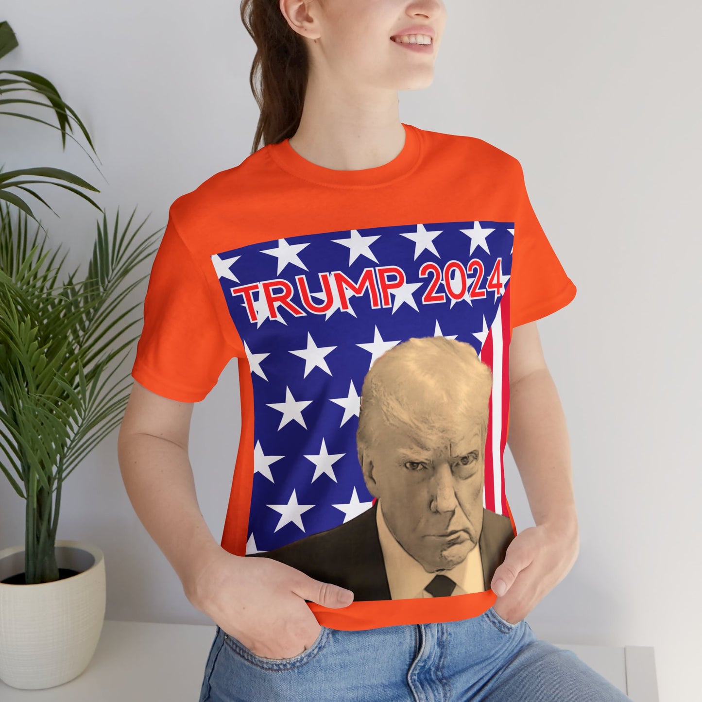 President Trump 2024 Mugshot T shirt