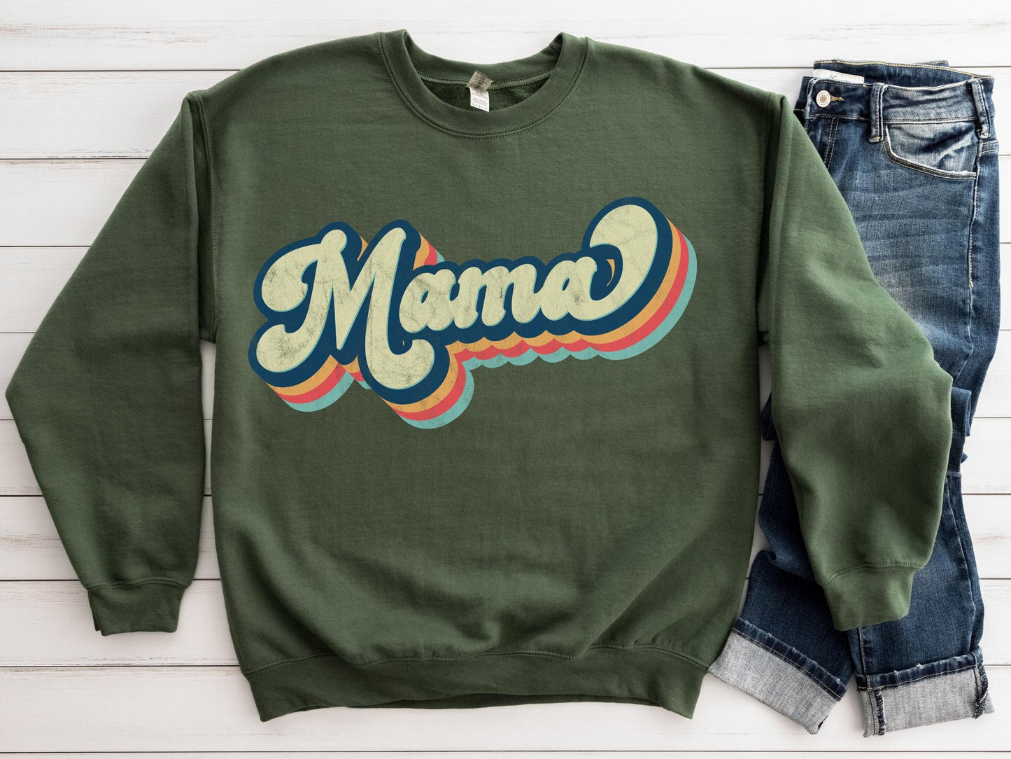 Retro Mama Sweatshirt