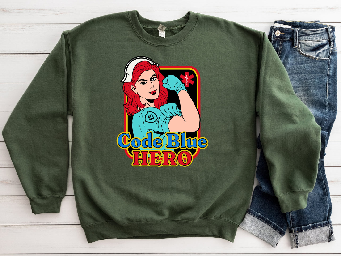 Emergency Room Nurse Sweatshirt