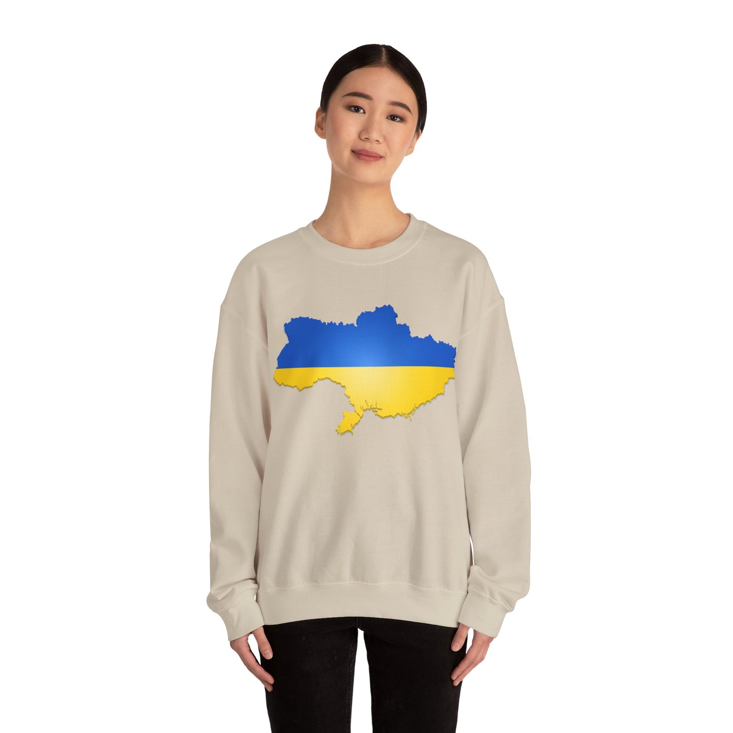 Ukraine Map Sweatshirt