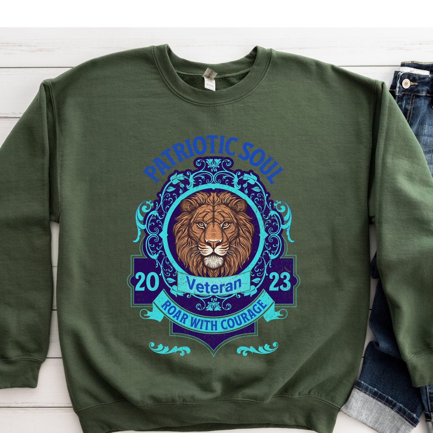 Patriotic Military Veteran Sweatshirt
