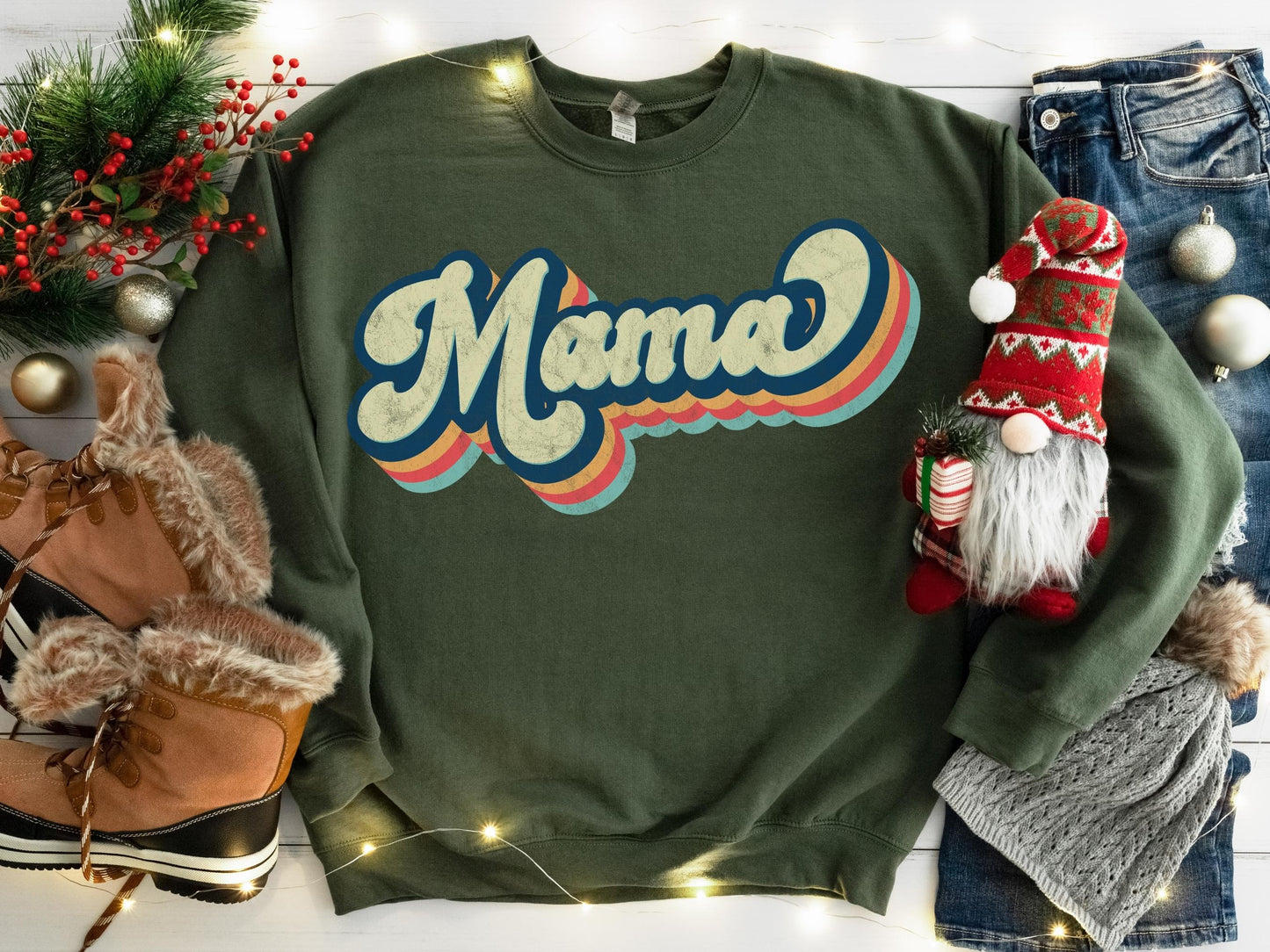 Retro Mama Sweatshirt