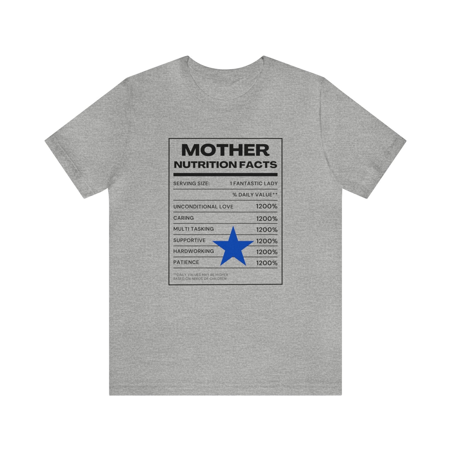 Mother Nutritional Facts T Shirt