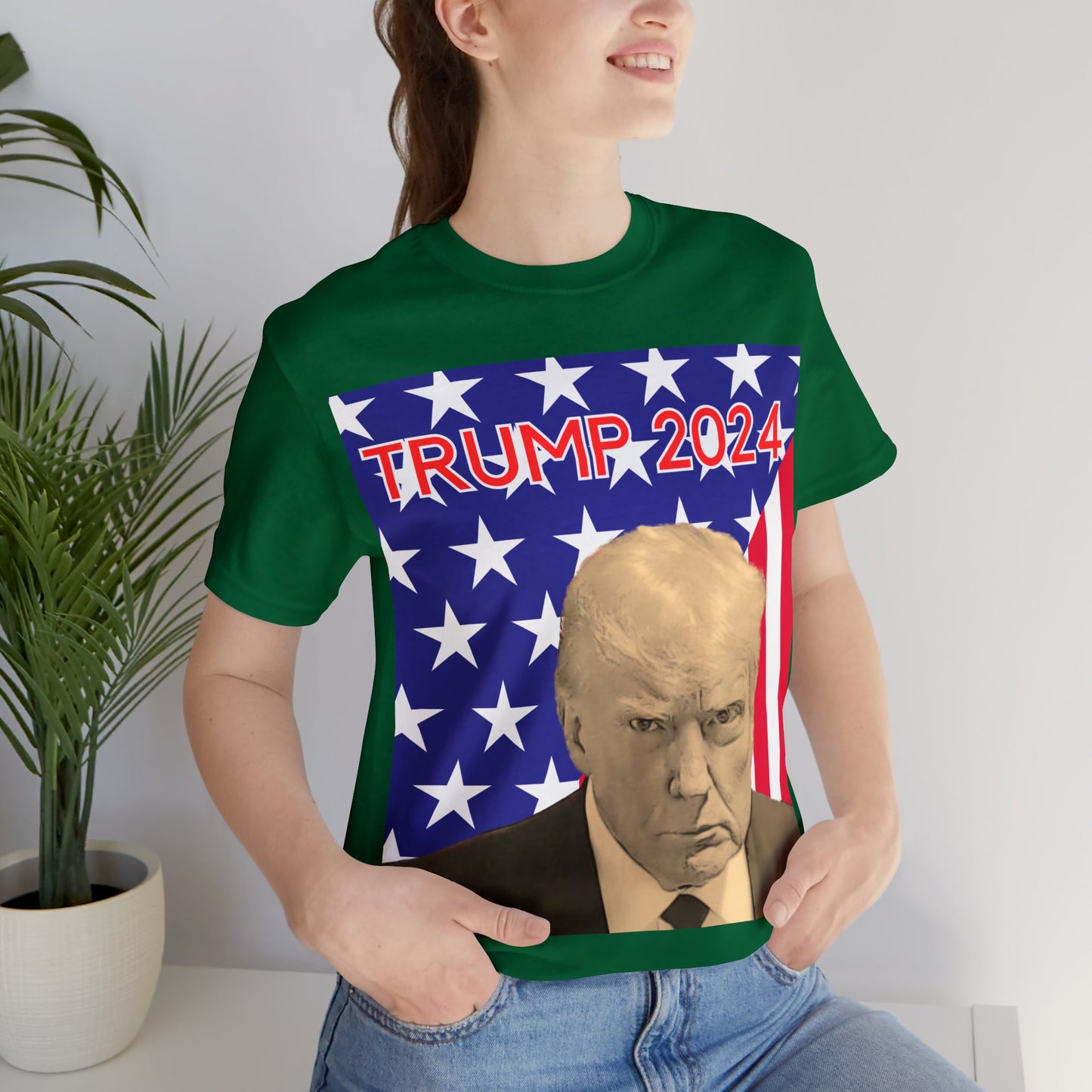 President Trump 2024 Mugshot T shirt