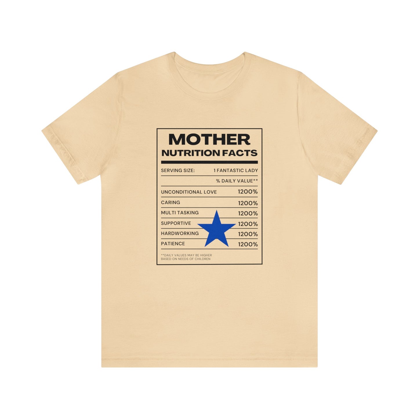 Mother Nutritional Facts T Shirt