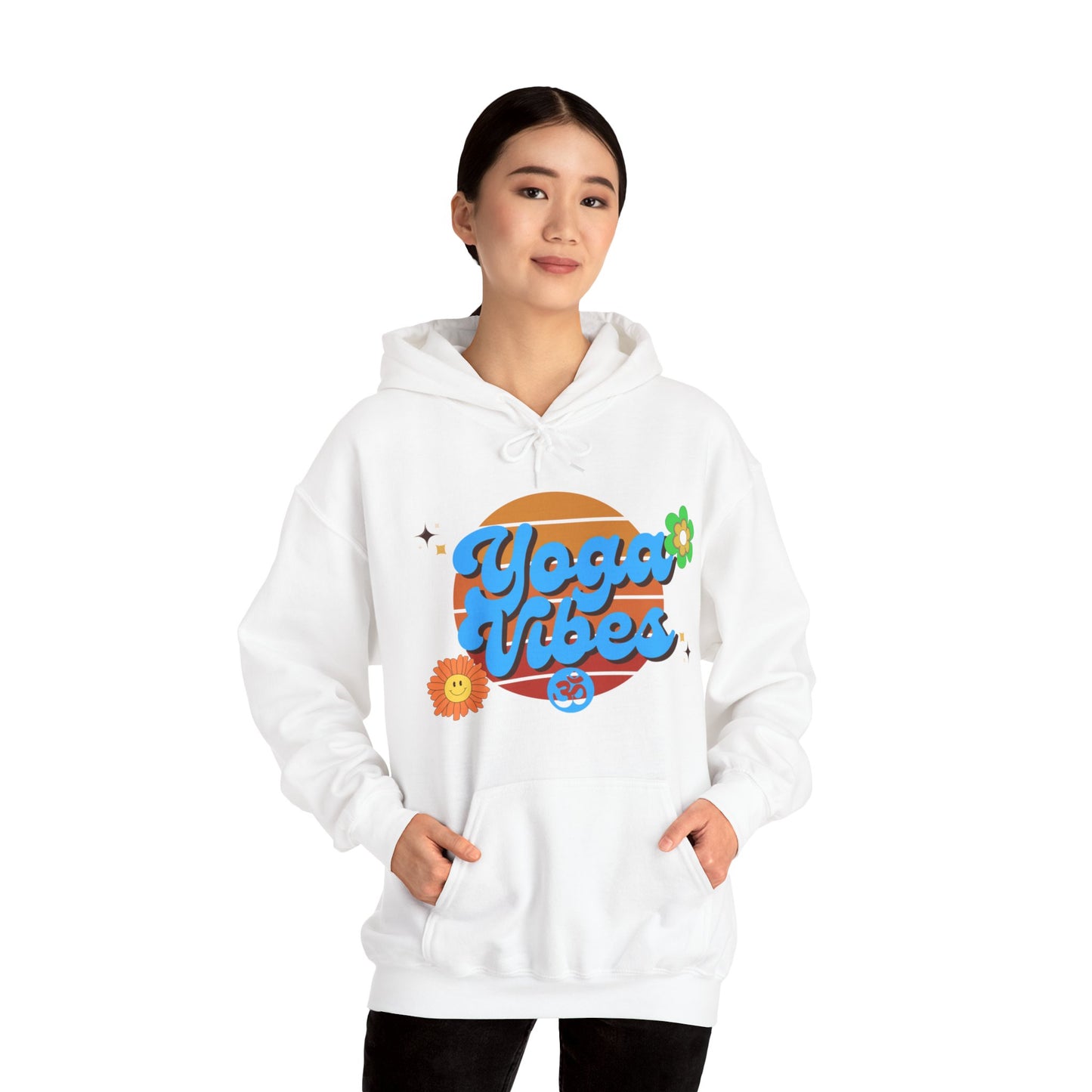 Yoga Vibes Hooded Sweatshirt