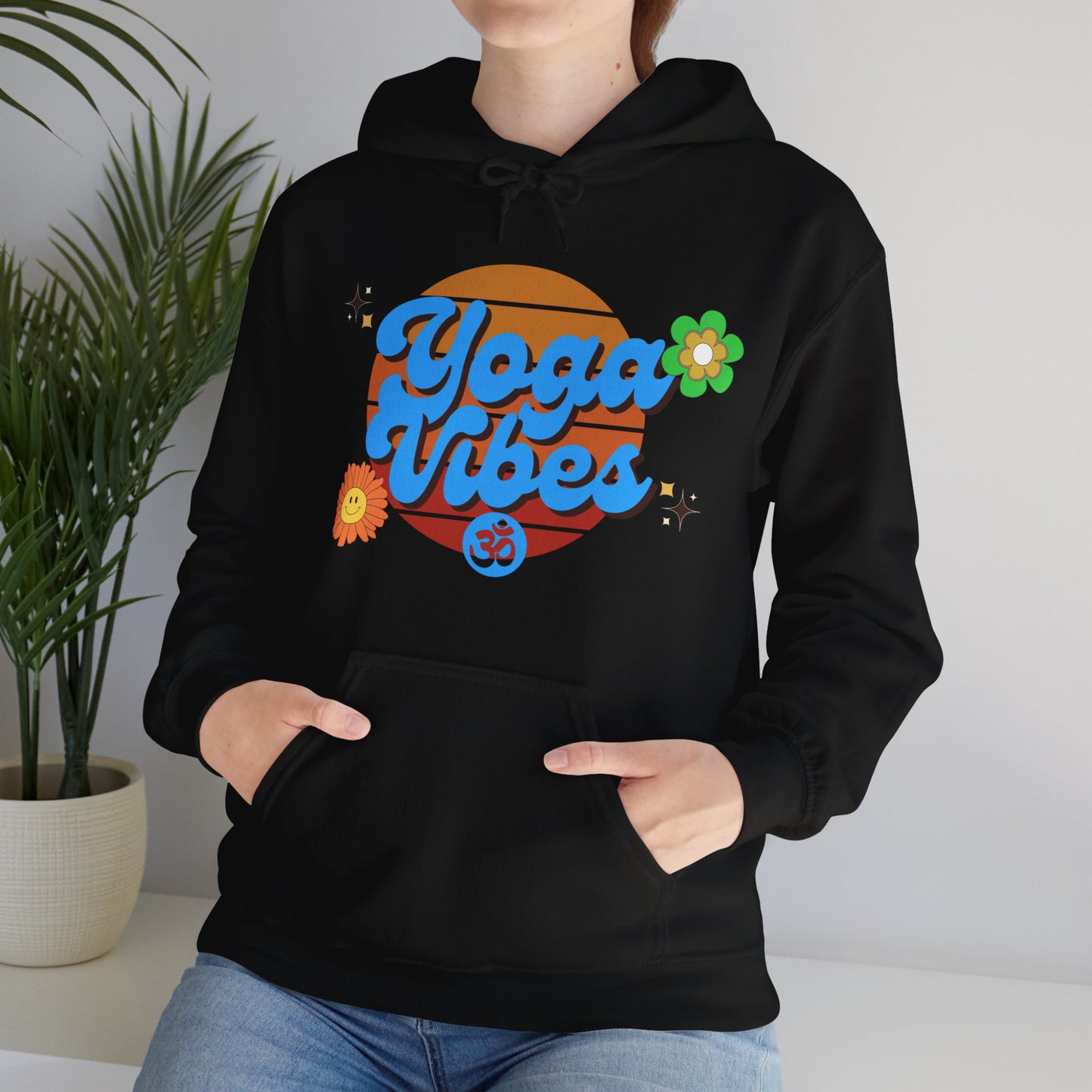 Yoga Vibes Hooded Sweatshirt