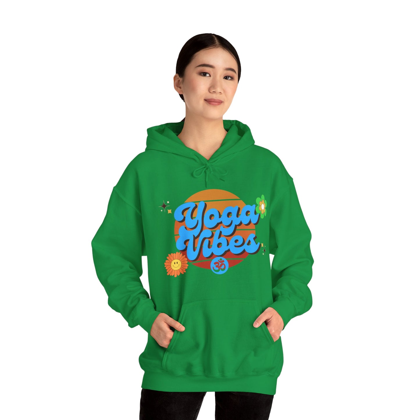 Yoga Vibes Hooded Sweatshirt