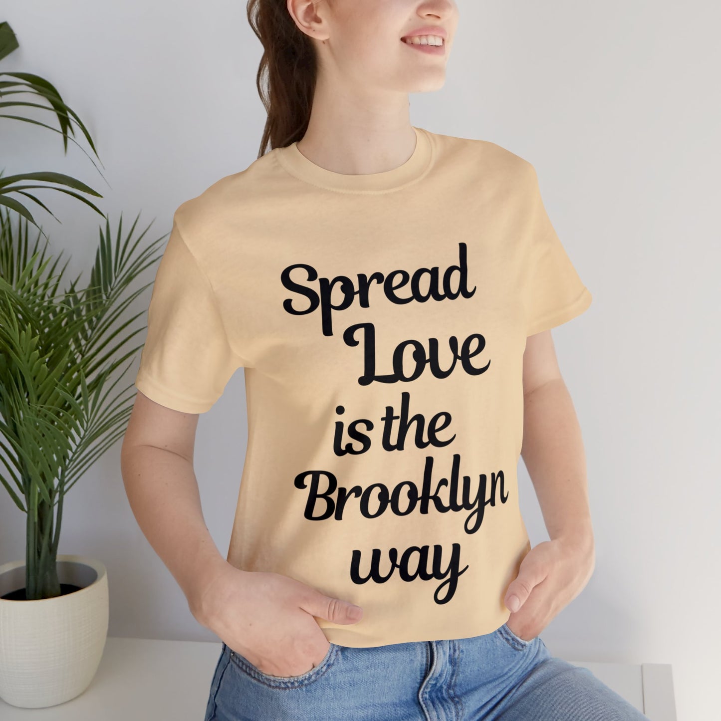 Spread Love is the Brooklyn way t shirt