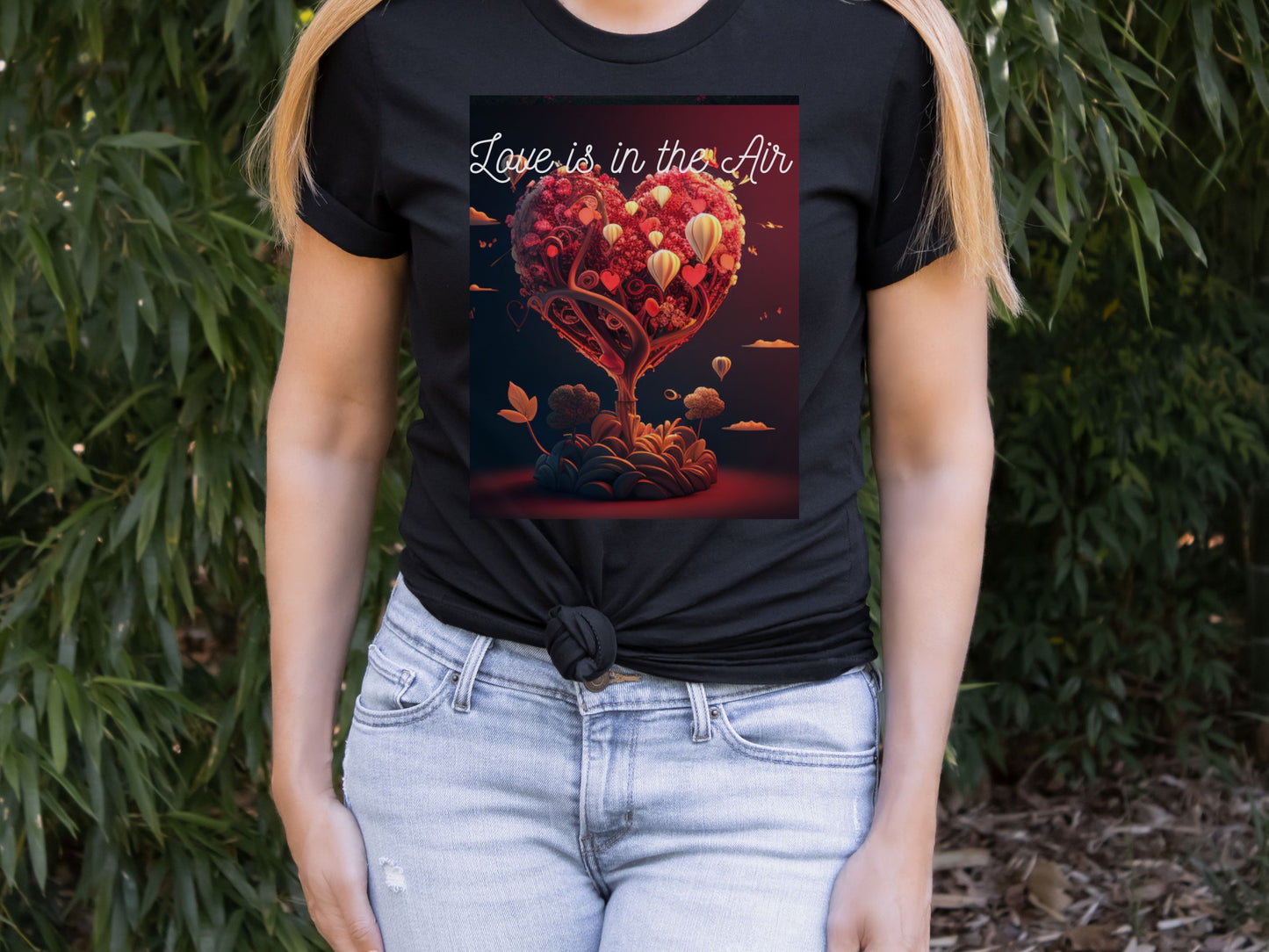 Love Is In The Air Hearts T Shirt