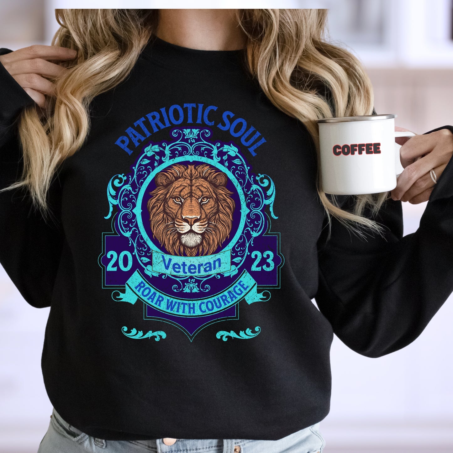 Patriotic Military Veteran Sweatshirt