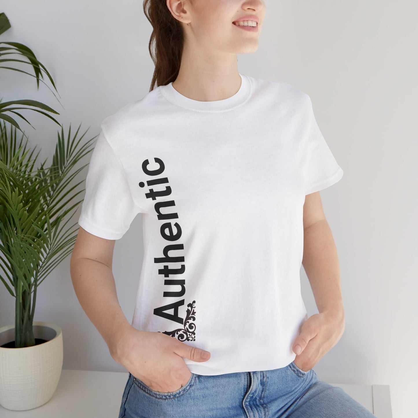 Authentic Unisex Tee for Motivation