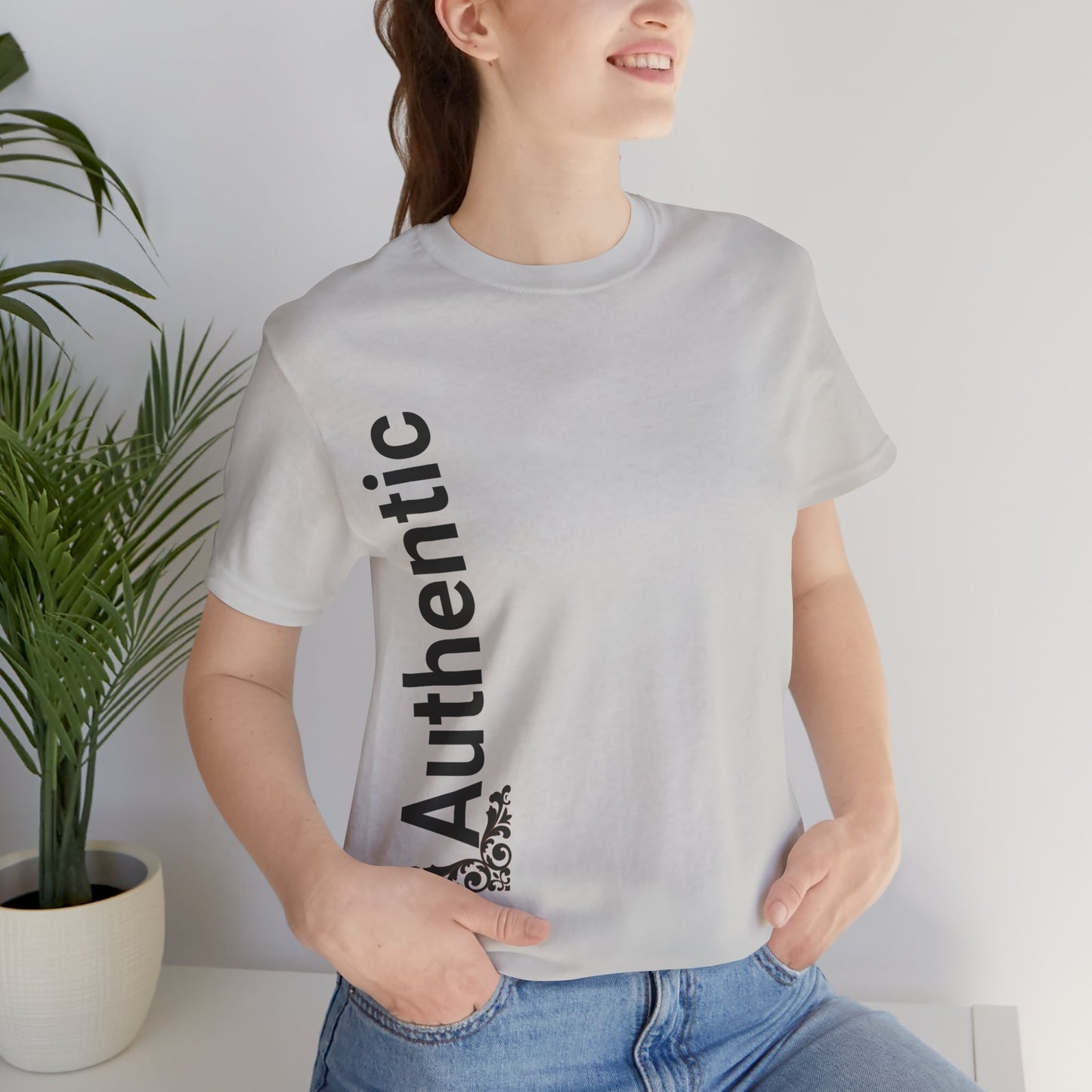 Authentic Unisex Tee for Motivation
