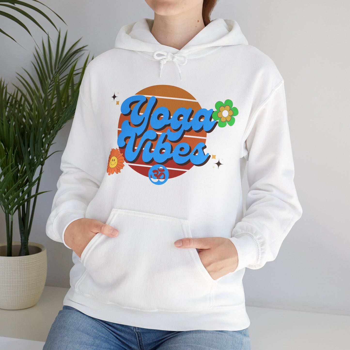 Yoga Vibes Hooded Sweatshirt