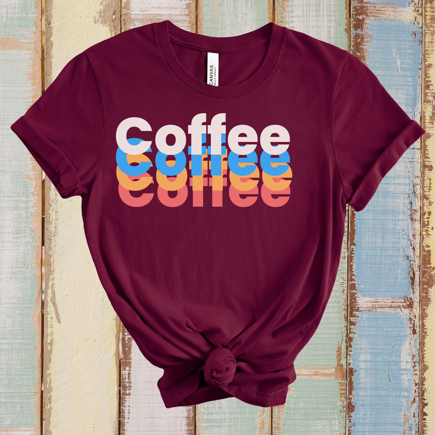 Retro Coffee Delight T-Shirt