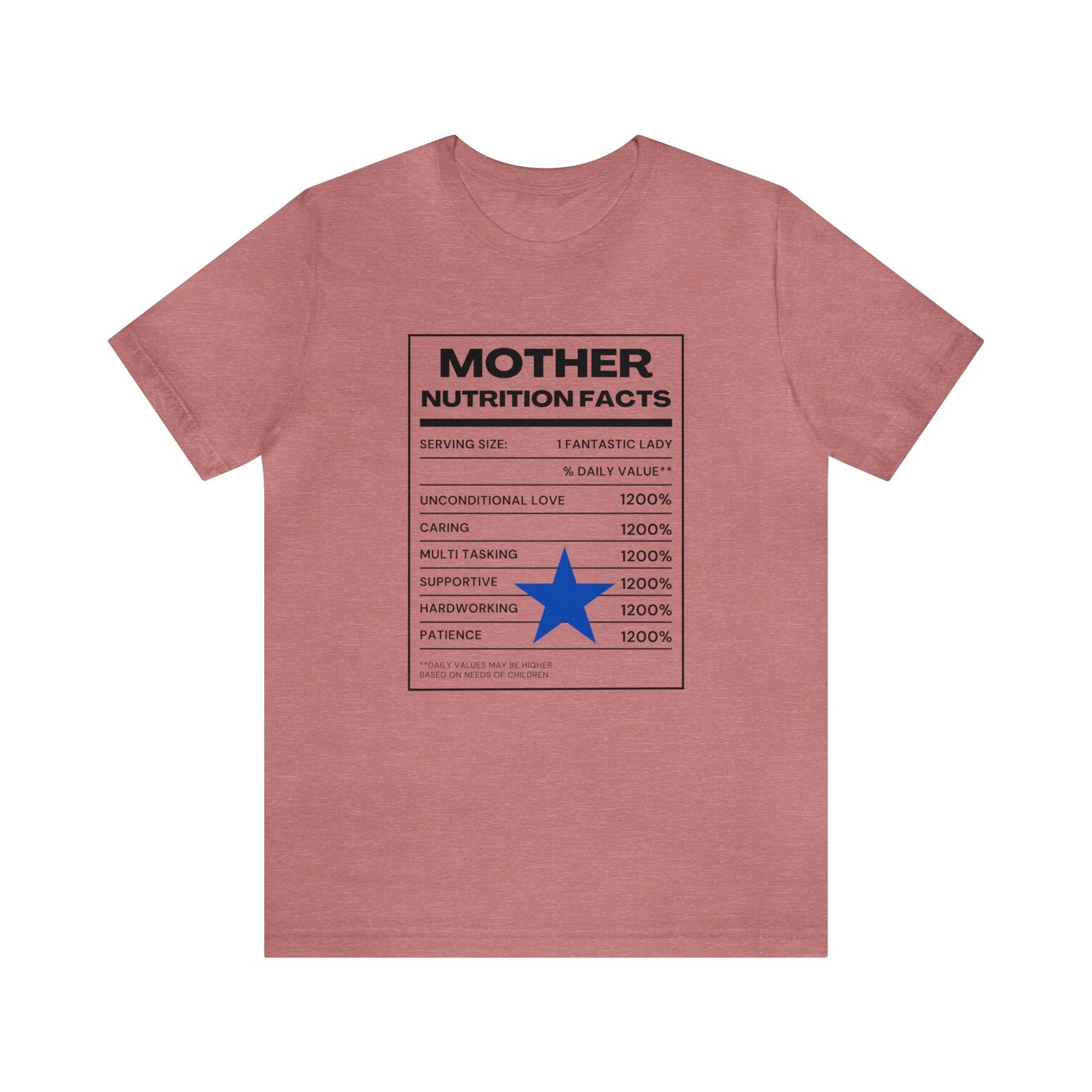 Mother Nutritional Facts T Shirt