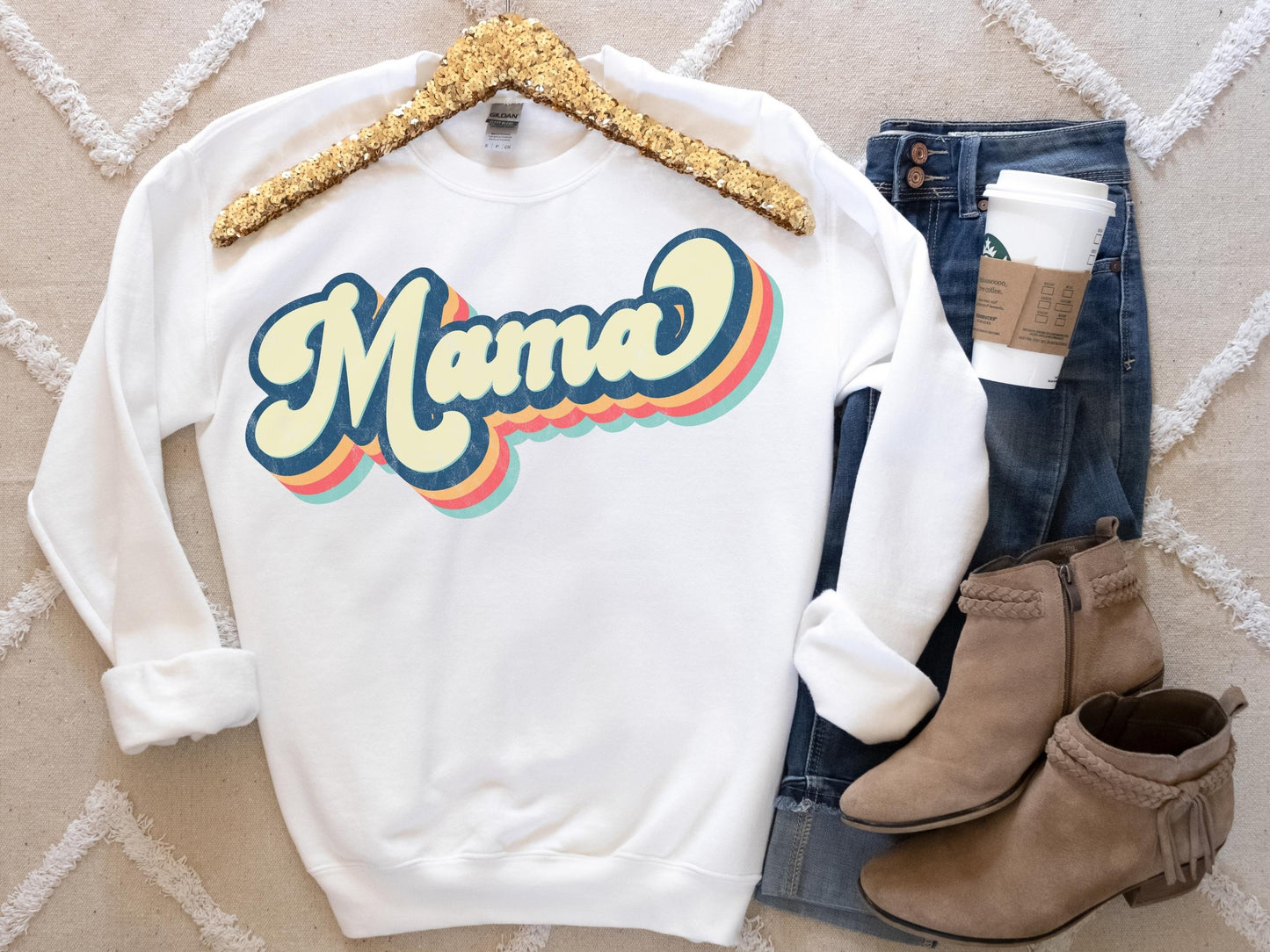 Retro Mama Sweatshirt