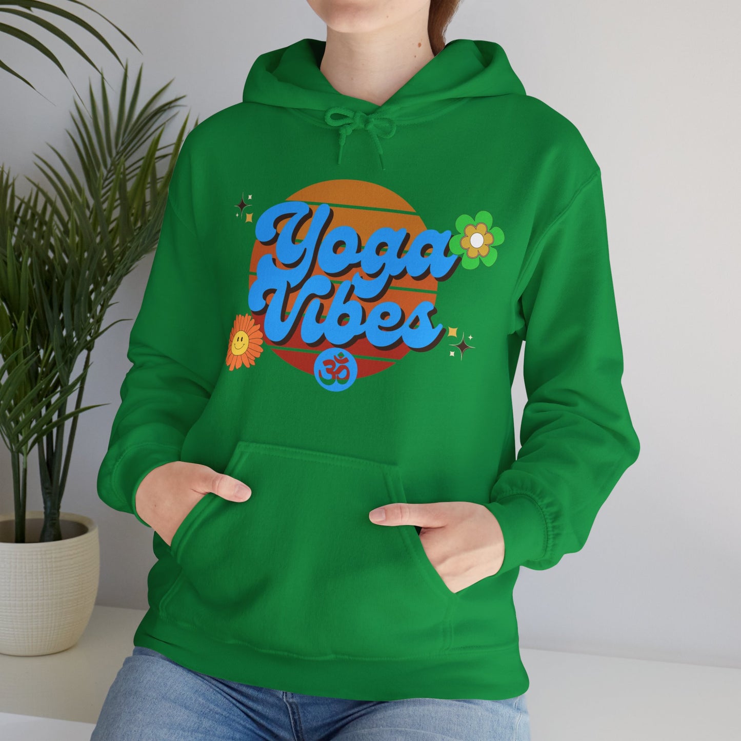 Yoga Vibes Hooded Sweatshirt