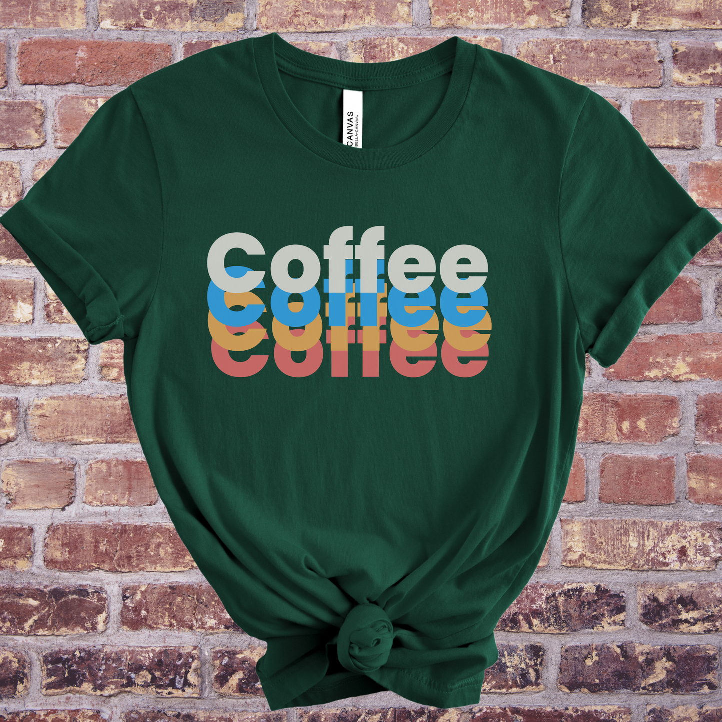 Retro Coffee Delight T-Shirt