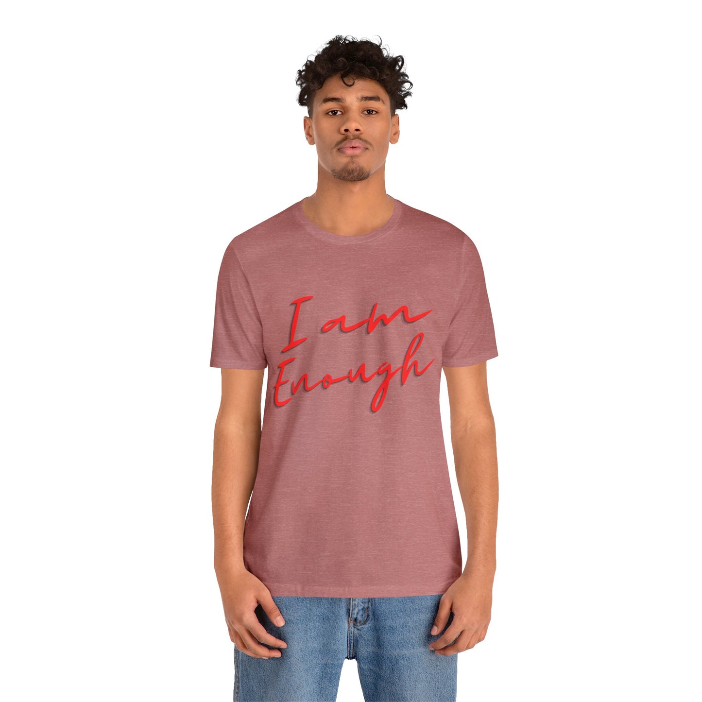 I Am Enough T Shirt, Comfy Minimalist T-shirt