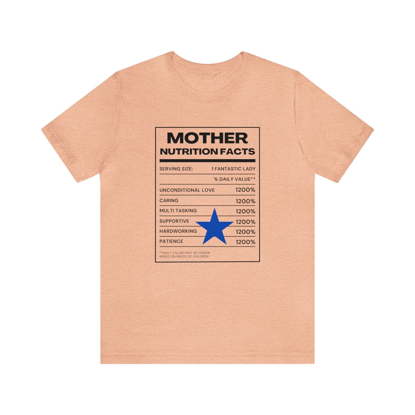 Mother Nutritional Facts T Shirt