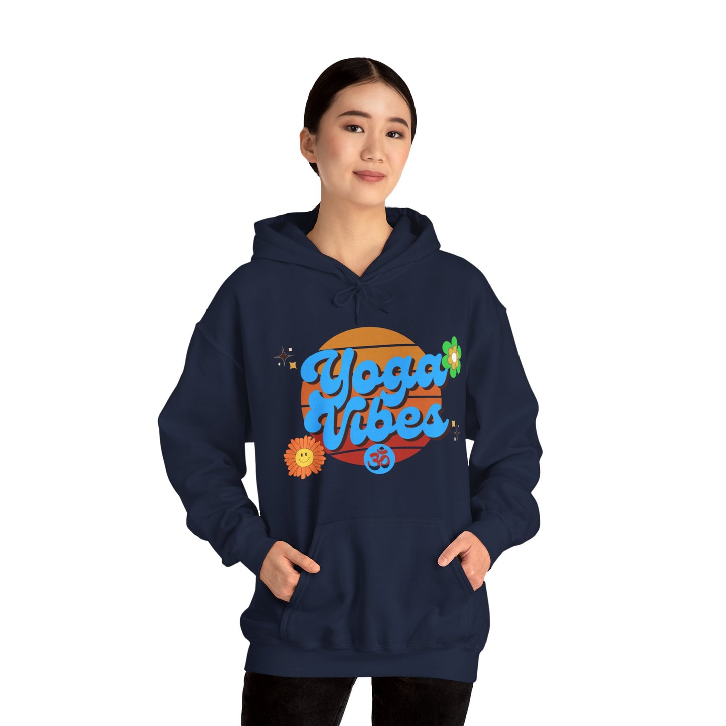 Yoga Vibes Hooded Sweatshirt