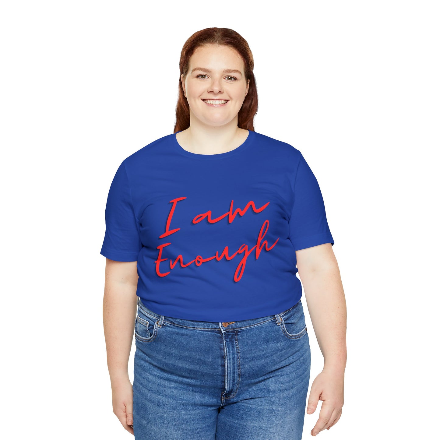 I Am Enough T Shirt, Comfy Minimalist T-shirt